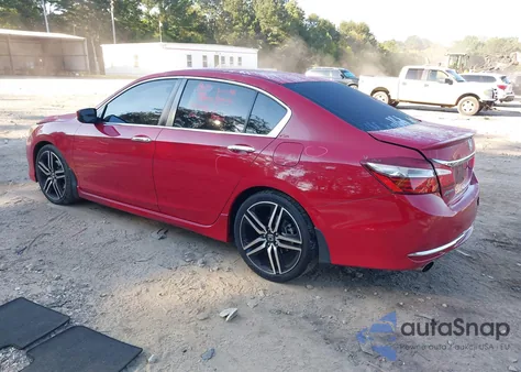 2016 Honda Accord Sport из США, поврежденный, VIN 1HGCR2F58GA172851